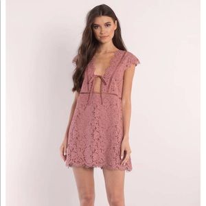 TOBI Terracotta Shift Dress